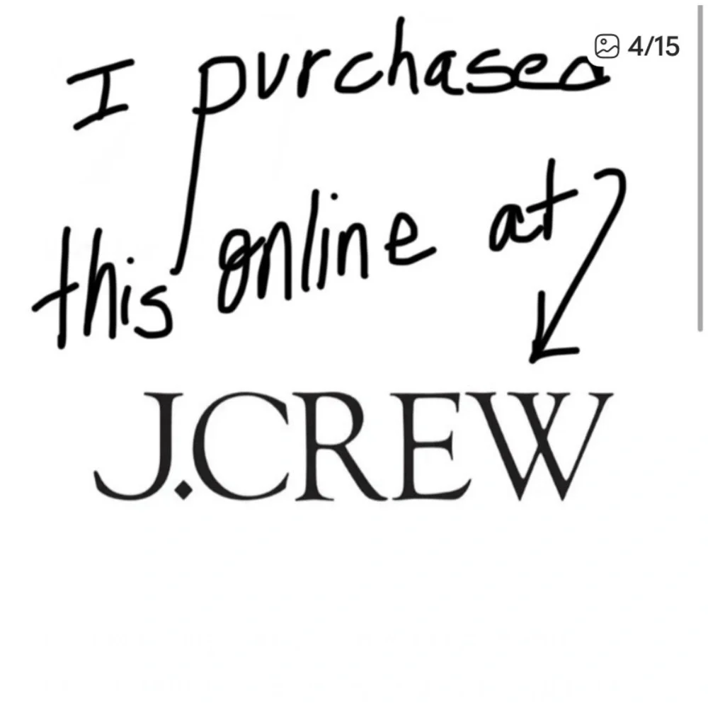 J. Crew please order
